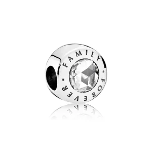 PANDORA Sonsuza Dek Aile Berrak CZ Charm - 791884CZ (resim) PANDORA Sonsuza Dek Aile Berrak CZ Charm - 791884CZ