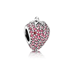 PANDORA Pavé Çilek Charm - 791899CZR (resim) PANDORA Pavé Çilek Charm - 791899CZR