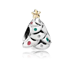 PANDORA Şenlikli Ağaç Charm - 791999CZRMX (resim) PANDORA Şenlikli Ağaç Charm - 791999CZRMX