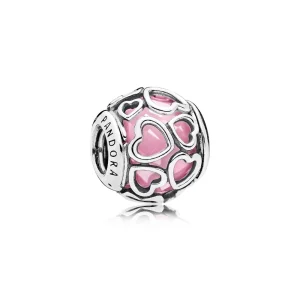 (resim) PANDORA Aşkla Kuşatılmış, Pembe CZ Çekici - 792036PCZ