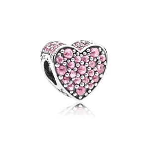 PANDORA Pembe Göz Alıcı Kalp Pembe CZ Cazibe - 792069PCZ (resim) PANDORA Pembe Göz Alıcı Kalp Pembe CZ Cazibe - 792069PCZ