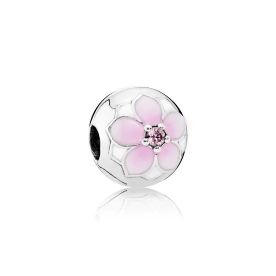 (resim) PANDORA Manolya Çiçeği Bileklik Klipsi - 792078PCZ