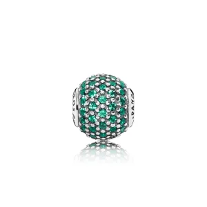 (resim) PANDORA PROSPERITY Kolyesi, Yeşil Kristal - 796061NGC