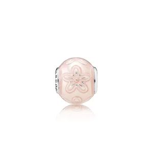 PANDORA MUTLULUK Kolyesi, Şeffaf Krem Pembe Emaye - 796087EN141 (resim) PANDORA MUTLULUK Kolyesi, Şeffaf Krem Pembe Emaye - 796087EN141