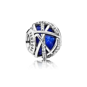 PANDORA Galaksi Charm, Kraliyet Mavisi Kristal & Berrak CZ - 796361NCB (resim) PANDORA Galaksi Charm, Kraliyet Mavisi Kristal & Berrak CZ - 796361NCB