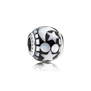 PANDORA Gökyüzü Mozak Charm, Siyah Akrilik ve Sedef - 796400MMB (resim) PANDORA Gökyüzü Mozak Charm, Siyah Akrilik ve Sedef - 796400MMB