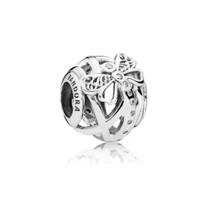 (resim) PANDORA Rüya Kelebeği Charm, Berrak CZ - 797025CZ
