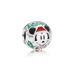 PANDORA Disney, Noel Mickey Charm, Kırmızı ve Yeşil Emaye - 797502ENMX (resim) PANDORA Disney, Noel Mickey Charm, Kırmızı ve Yeşil Emaye - 797502ENMX