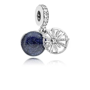 PANDORA Işıltılı Dilekler Pendant Charm, Berrak CZ & Mavi Emaye - 797531CZ (resim) PANDORA Işıltılı Dilekler Pendant Charm, Berrak CZ & Mavi Emaye - 797531CZ