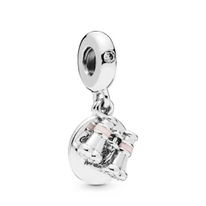 (resim) PANDORA Heart Binoculars Charm Dangle - 798062CZ