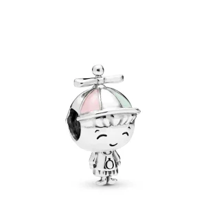 PANDORA Pervane Şapkalı Çocuk Charm - 798015ENMX (resim) PANDORA Pervane Şapkalı Çocuk Charm - 798015ENMX