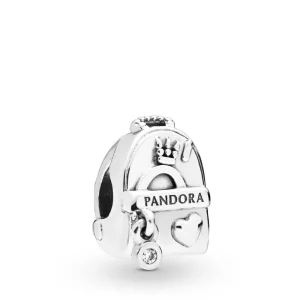 PANDORA Macera Çantası Çekici, Şeffaf CZ - 797859CZ (resim) PANDORA Macera Çantası Çekici, Şeffaf CZ - 797859CZ
