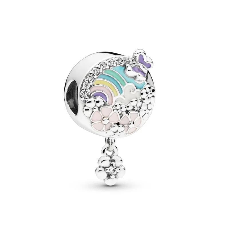(resim) PANDORA Çiçek Renk Hikayesi Püskül Charm - 797999ENMX