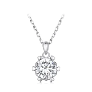 (resim) Lüks Moissanite ile Pandora Tarzı Kolye - MSN006-A