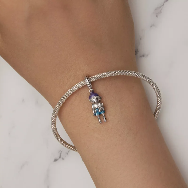 (resim) Pandora Stil Küçük Erkek Çocuk Kolye Şansı - BSC877 - Görüntüle 6