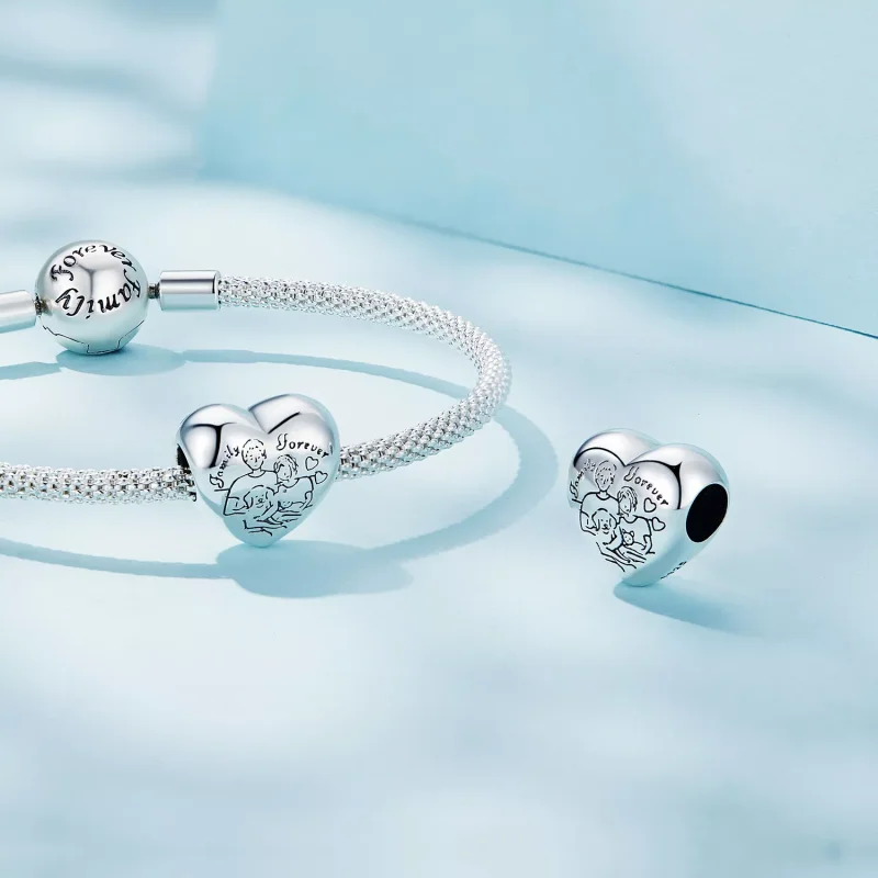 (resim) Pandora Stil Mutluluk Kolye - SCC2513 - Görüntüle 4