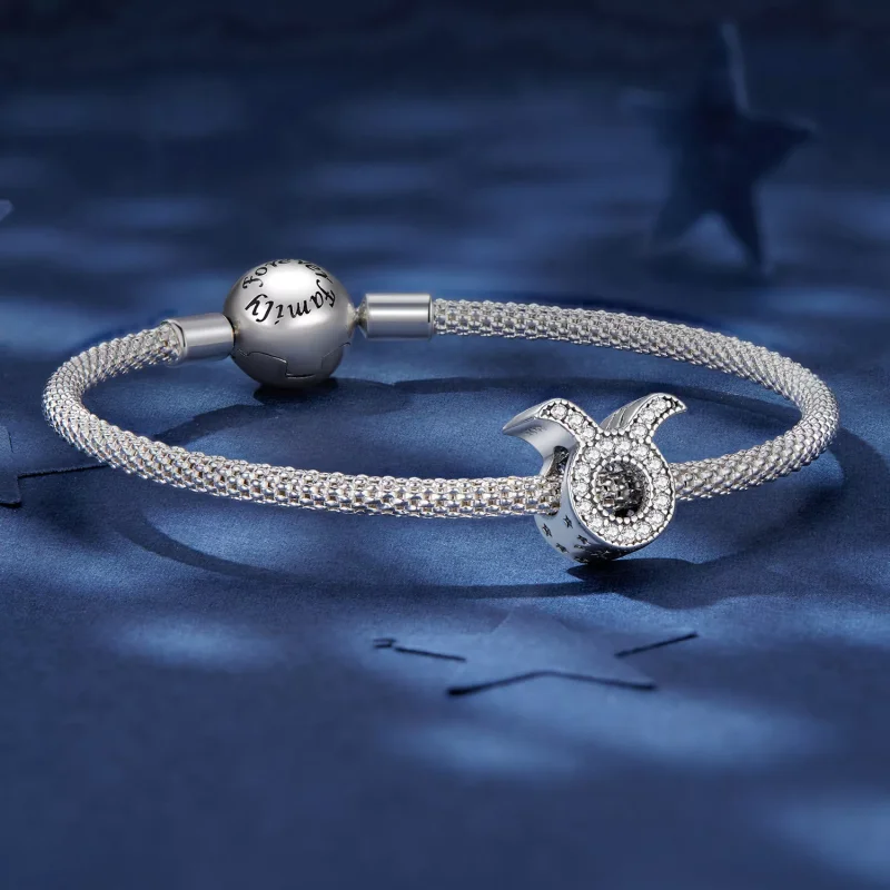 (resim) Pandora Stili Boğa Şanslı Zodyak Takı Başı - SCC2516-2 - Görüntüle 5