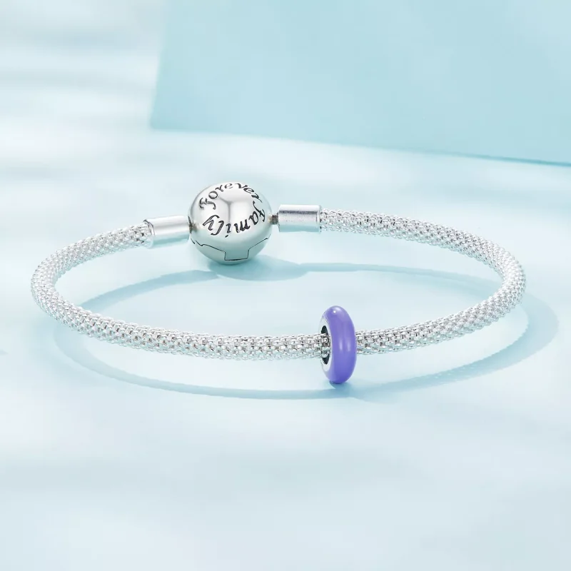 (resim) Pandora Stili Silika Jel Spacer Charm - SCC1450-BP - Görüntüle 5