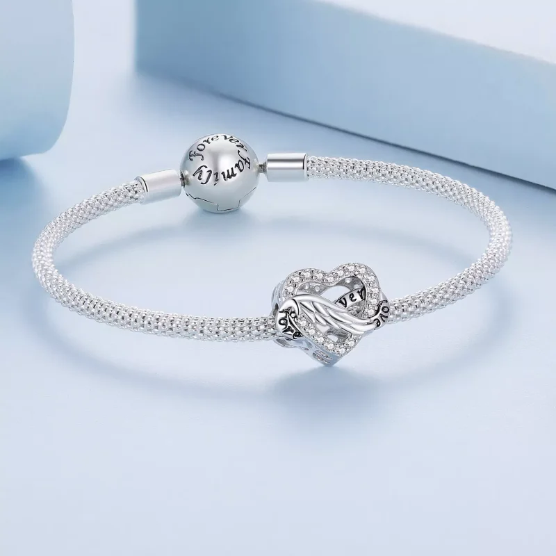 (resim) Pandora Stilinde Sonsuz Kalp Taşı - BSC853 - Görüntüle 5