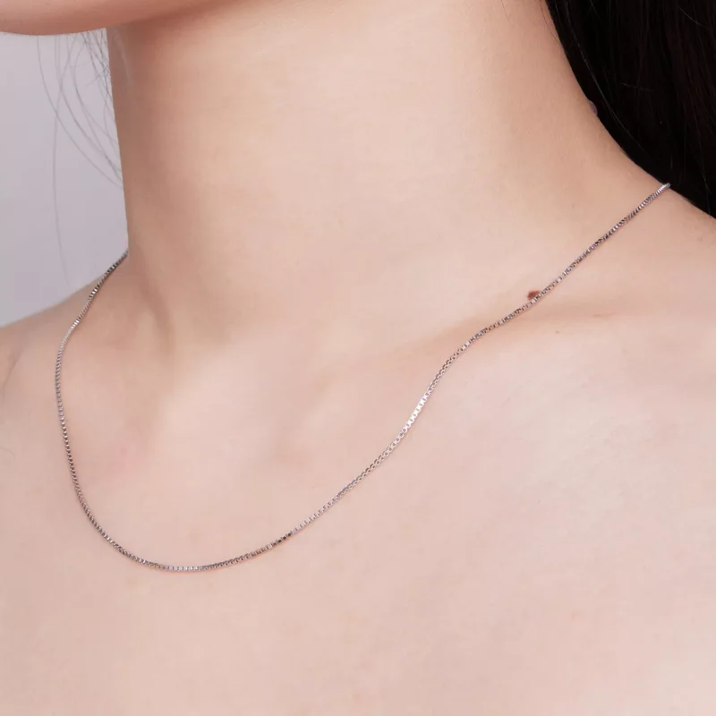 (resim) Pandora tarzı 0.8 Boxchain Basics Zincir Kolye - SCA024 - Görüntüle 6