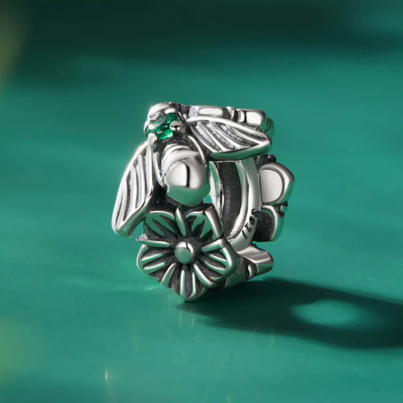 (resim) Pandora tarzı Şanslı Arı Spacer Charm - SCC2526 - Görüntüle 2
