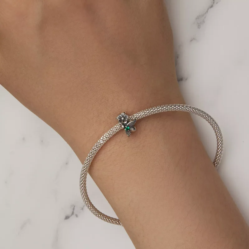 (resim) Pandora tarzı Şanslı Arı Spacer Charm - SCC2526 - Görüntüle 7