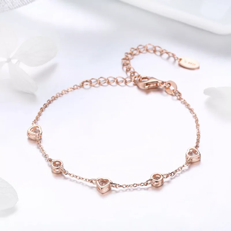 (resim) Pandora tarzı 14 ayar altın kaplama Sadeliğin Güzelliği Bilezik - SCB097 - Görüntüle 3
