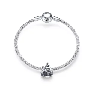 (resim) Pandora tarzı A harfi Bangle Bileklik - SCB829