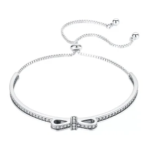 (resim) Pandora tarzı papyon Bangle Bileklik - SCB108