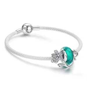 (resim) Pandora tarzı Sakura Bangle Bileklik - SCB822