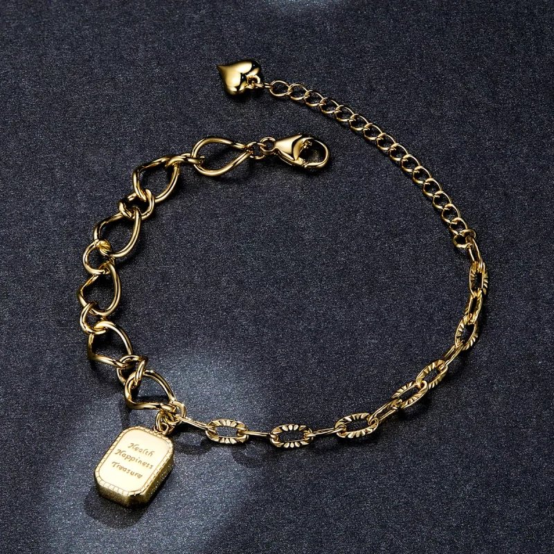 (resim) Pandora tarzı Sağlık Mutluluk Hazine Bileziği - BSB070 - Görüntüle 5