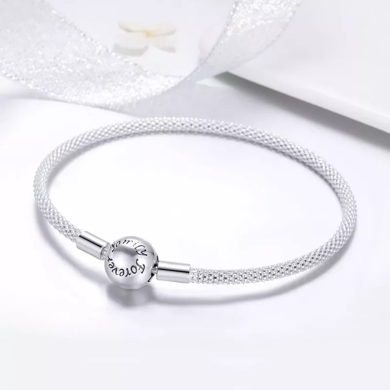 (resim) Pandora tarzı Sonsuz Aşk Bangle Bileklik - SCB105 - Görüntüle 3