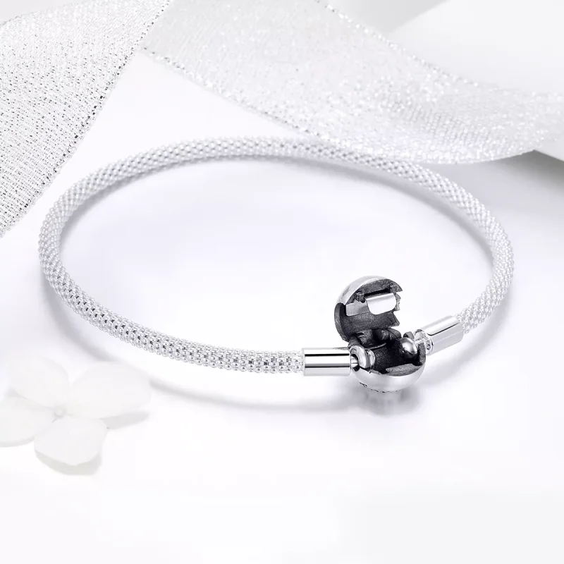 (resim) Pandora tarzı Sonsuz Aşk Bangle Bileklik - SCB105 - Görüntüle 5