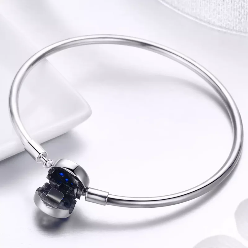 (resim) Pandora tarzı Yıldızlı Gökyüzü Bangle Bileklik - SCB080 - Görüntüle 3