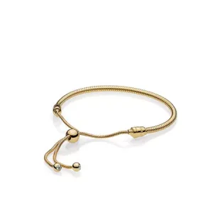 (resim) Pandora 14k altın kaplama Sürgülü Bileklik - 567110CZ