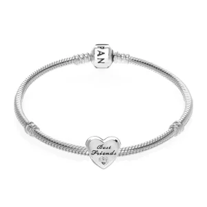 (resim) Pandora dostluk kalp Bilezik - 791727czf