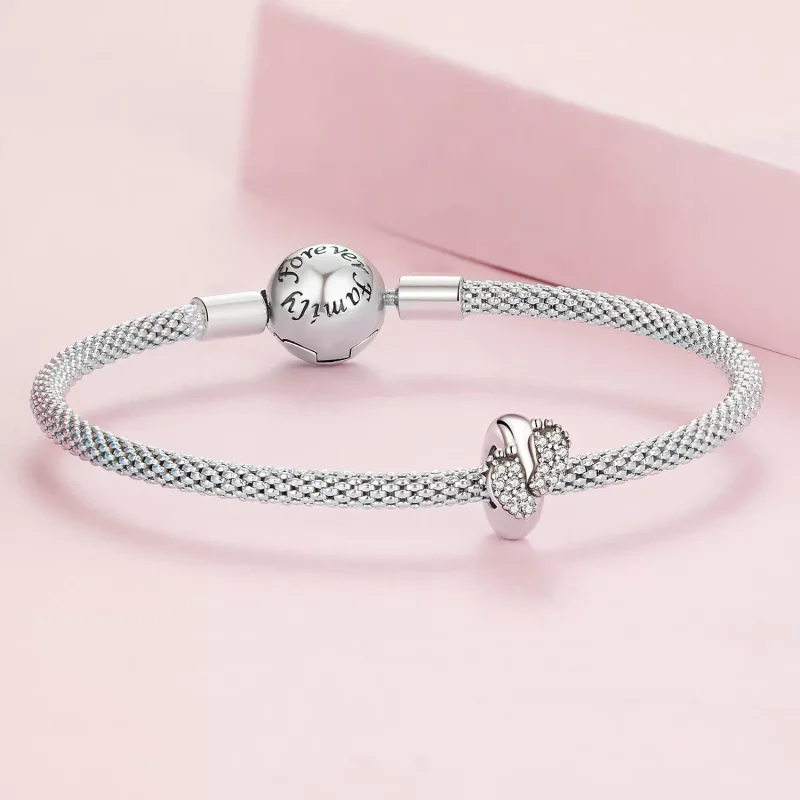 (resim) Pandora Stil Bebek Ayak Spacer Şarm - BSC688 - Görüntüle 5