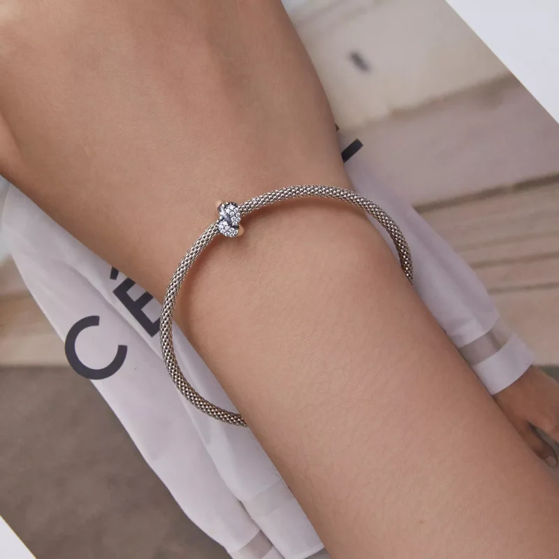 (resim) Pandora Stil Bebek Ayak Spacer Şarm - BSC688 - Görüntüle 6