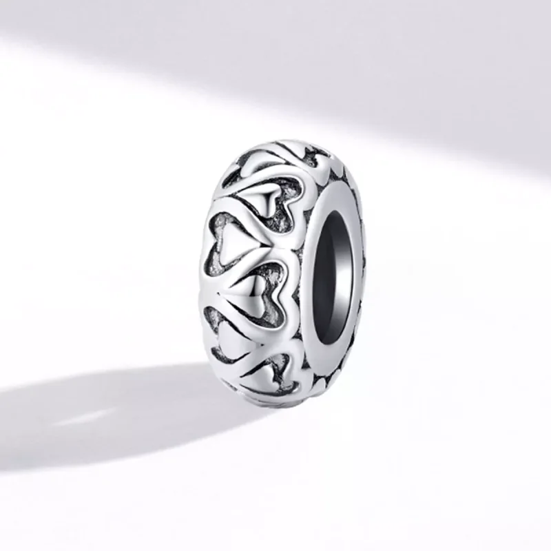 (resim) Pandora Stil Dantel Aşk Spacer Charm - SCC1949 - Görüntüle 2