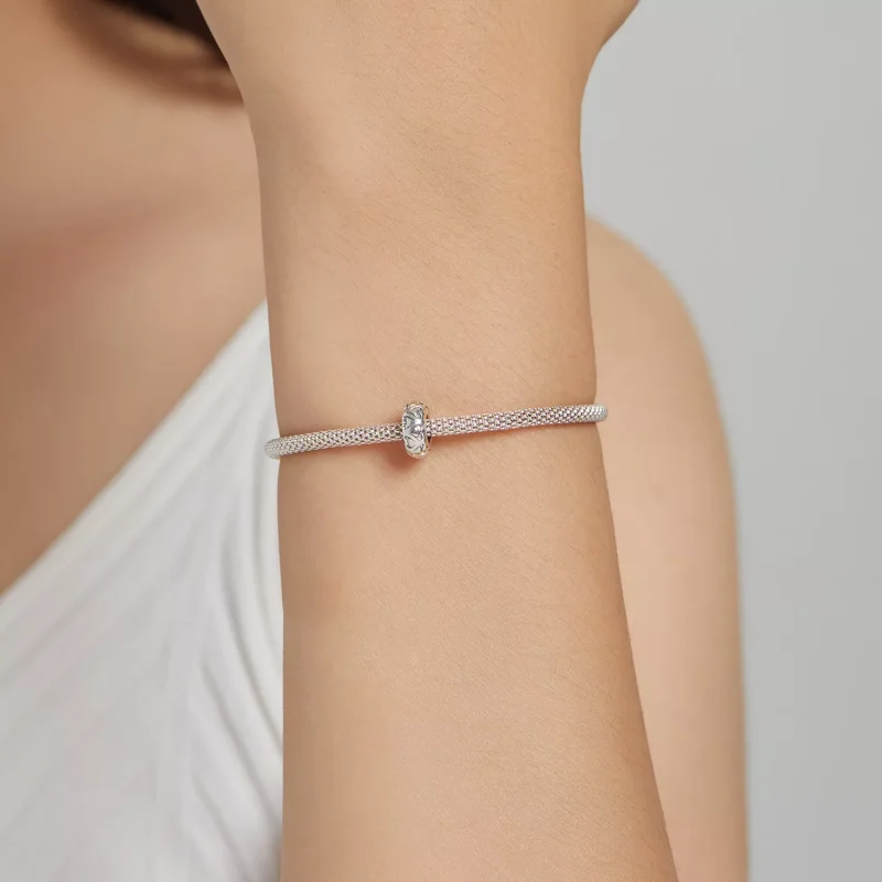 (resim) Pandora Stil Dantel Aşk Spacer Charm - SCC1949 - Görüntüle 5