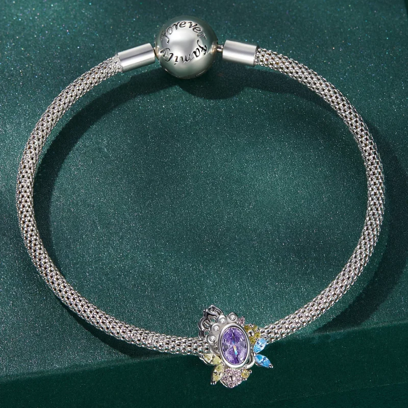 (resim) Pandora Stil Gizli Bahçe Bileziği - BSC635 - Görüntüle 4