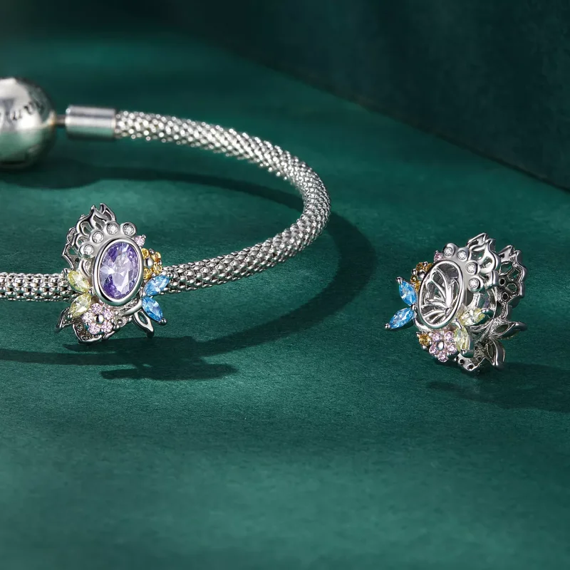 (resim) Pandora Stil Gizli Bahçe Bileziği - BSC635 - Görüntüle 5