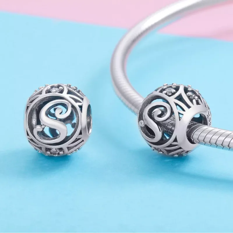 (resim) Pandora Stil Harf-S Şarmı - SCC738-S - Görüntüle 3