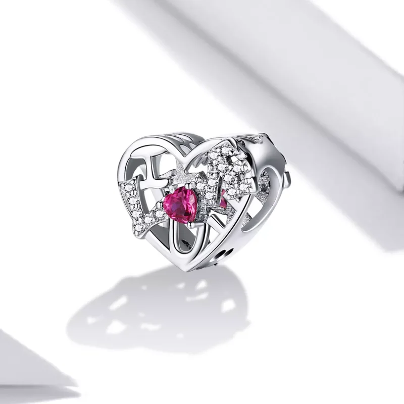 (resim) Pandora Stil Parlak Aşk Charms - BSC479 - Görüntüle 2