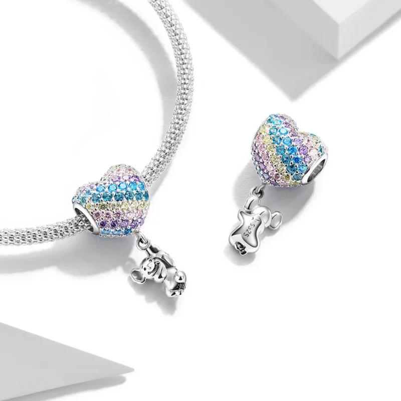 (resim) Pandora Stili Aşk Balonlu Koala Charm - SCC2116 - Görüntüle 4