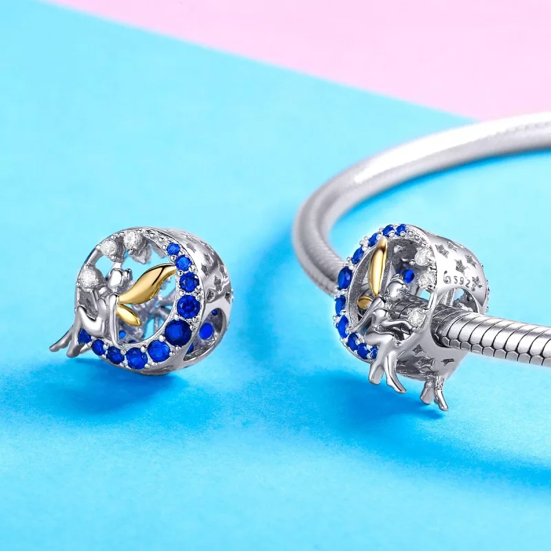 (resim) Pandora Stili Ay Işığı Perisi Küpe Eklentisi - BSC070 - Görüntüle 4