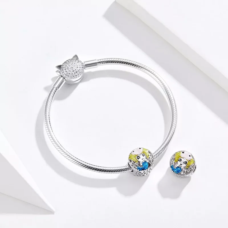 (resim) Pandora Stili Balık Burcu Charm - BSC088 - Görüntüle 4