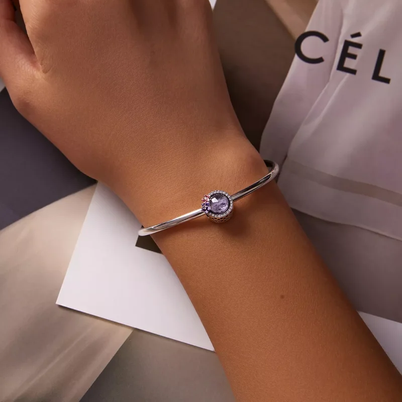 (resim) Pandora Stili Feminin Güç - Parlak Çiçekler Sevimli - SCC2141 - Görüntüle 5