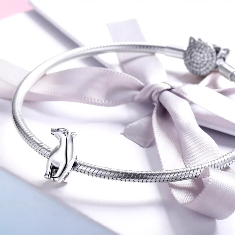 (resim) Pandora Stili Kutup Ayısı Charm - BSC058 - Görüntüle 3