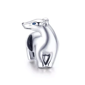 (resim) Pandora Stili Kutup Ayısı Charm - BSC058
